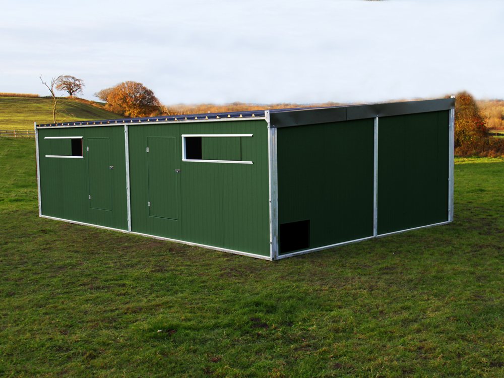 15'x24' Metal2000 rearing shed