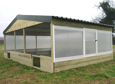 Night shelters for large sheds