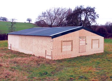 19'x24' Pukk2000 rearing shed